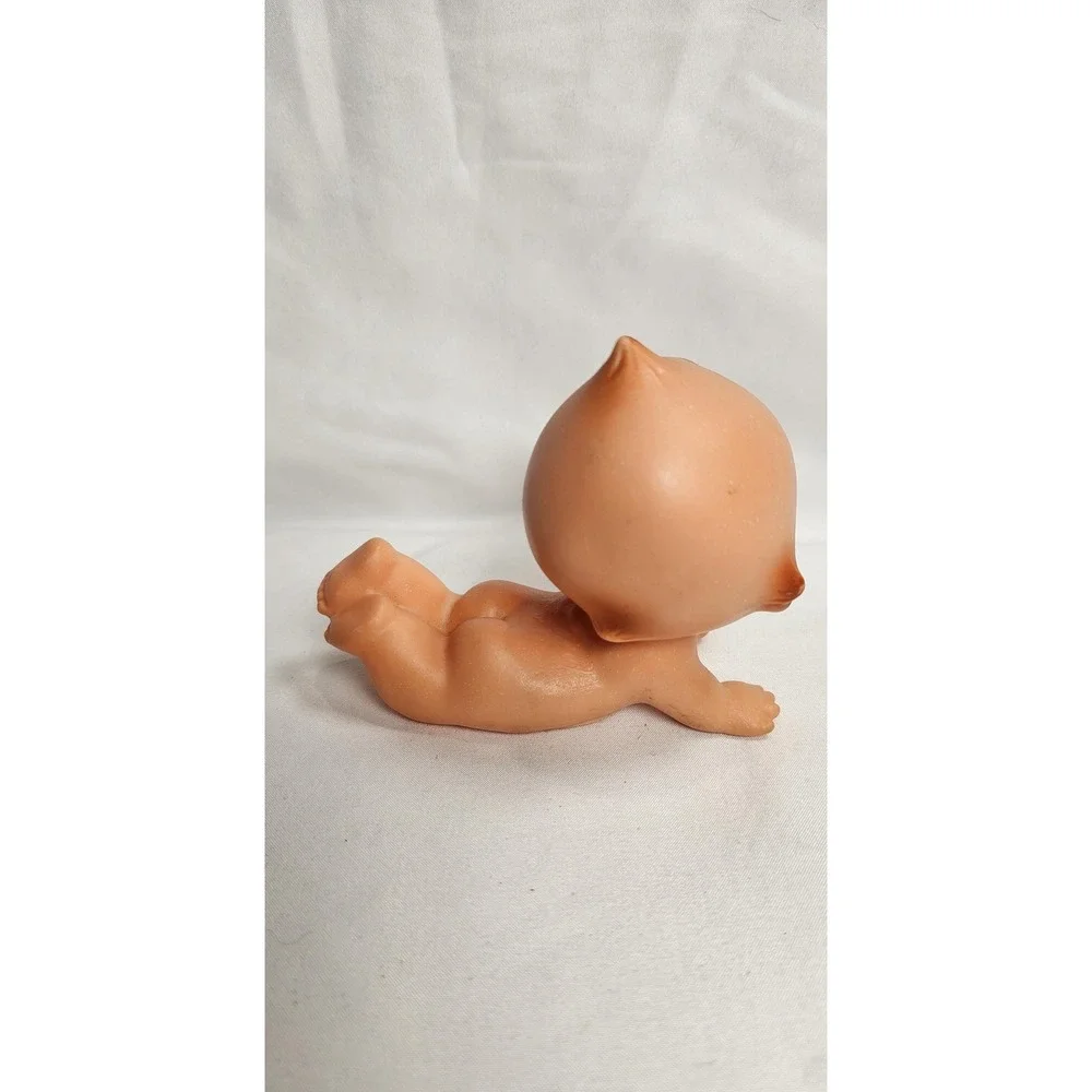 Vintage Kewpie‎ Rubber Baby Doll Blue Eyes Cute Collectible Figure